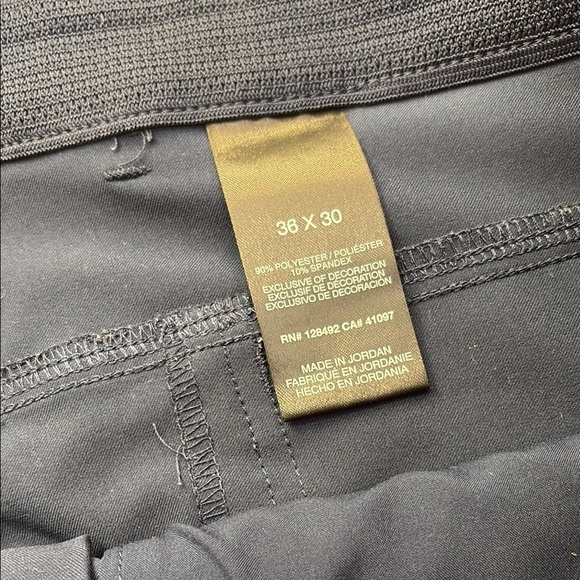 Greg Norman Collection Men's Navy Chinos - Picture 3 of 7